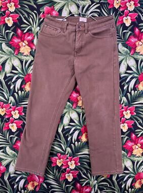 Weather Proof Insulated Brown Jeans Vint Reg Fit Size 32/30
